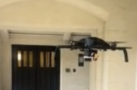 the quadcopter in flight